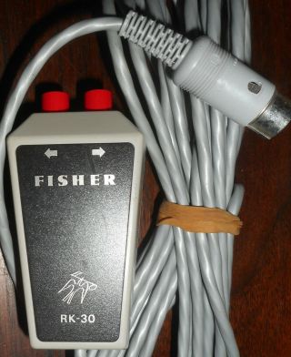 Vintage Fisher RK - 30 Autoscan Remote Tuning Control for 500 - TX,  800 - TX Receivers 2
