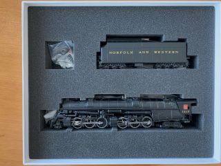 Ho - Scale Broadway Limited Imports N&w Class A 2 - 6 - 6 - 4 (rd 1217) Steam Locomotive