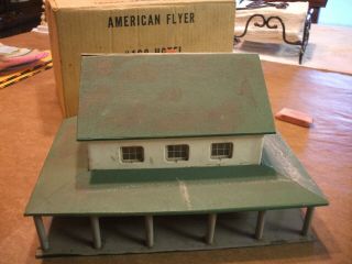 American Flyer Toy Train 168 Hotel W/original Box Ac Gilbert Mini Craft
