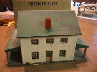 American Flyer Toy Train 168 Hotel w/original box AC Gilbert Mini Craft 3