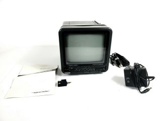 Realistic Portavision Portable 7 " Uhf/vhf Black & White Tv Am/fm Radio Shack