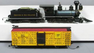 Aristo - Craft 80202 G D&RGW C - 16 2 - 8 - 0 Steam Loco & Tender with Sound and Battery 2