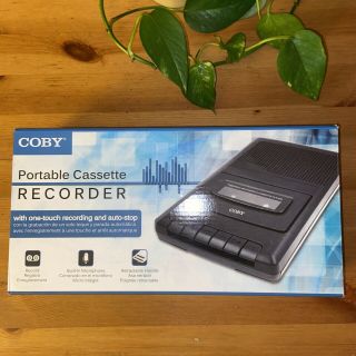 Coby Portable Cassette Recorder Cvr22
