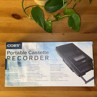 Coby Portable Cassette Recorder CVR22 2