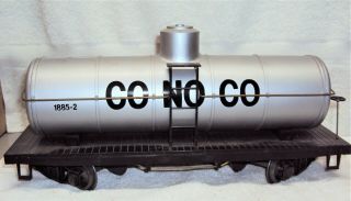 Kalamazoo Train G Scale Conoco Chemical Tank Freight Car