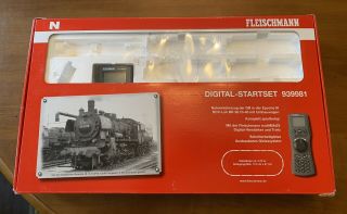 Fleischmann N Scale Digital Starter Set.