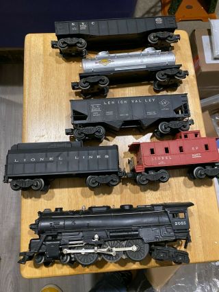 Lionel O Scale 1503ws Set,  2055,  6026w And 4 Cars With Boxes