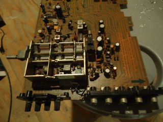 Kenwood Kr - 5010 Stereo Receiver Parting Out Tuning Capacitor,  Board