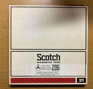 Scotch 3M Studio Reel to Reel Tape 10.  5 