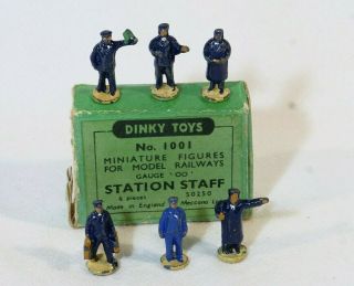 Dinky Toys Gb N° 1001 Station Staff Figures Hornby Oo En Boîte