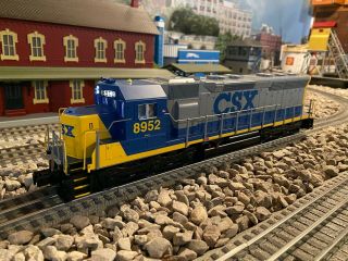 Mth 30 - 20118 - 1 Csx Sd - 45 Diesel Engine With Ps3 - C8 - 8952