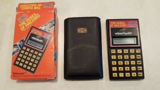 Dukes Of Hazard Calculator Dh2103 With Case And Instructions Vintage 1981