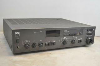 Vintage Nad 7155 Stereo Am/fm Receiver Amplifier Parts/ Repair Only