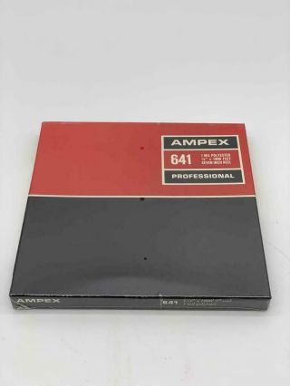 Vintage Ampex 641 1/4 " X 1800 