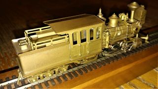 Denver South Park & Pacific Brass Engine HOn3 scale 2 - 6 - 6T Mason - Bogie (NO MOTOR) 4