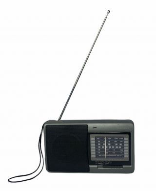 Radio Shack Multiband Portable Radio 12 - 756 Am Fm Tv Air Vhf Wx