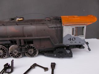 G Scale Aristo Craft 2 - 8 - 2 Mikado Steam Locomotive Parts 3