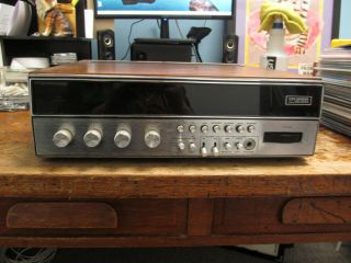 Vintage Sylvania Model Cr - 2743 Stereo Receiver Parts / Repair As - Is