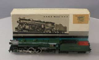 Akane Ho Brass Usra 4 - 6 - 2 Heavy Steam Locomotive & Tender W/dcc & Sound/box