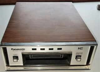 Vintage Panasonic 8 - Track Stereo Tape Deck Rs - 804us