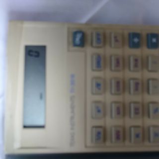 Calculator Texas Instruments Ti - 30 Iii Vintage With Case