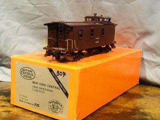 Psc O Scale Brass Nyc York Central 19000 - Series Wood Caboose F/p