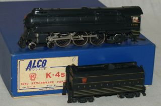 Alco Models Brass K4s 1940 Streamline 4 - 6 - 2 Locomotive Pennsylvania Prr Ho Gauge