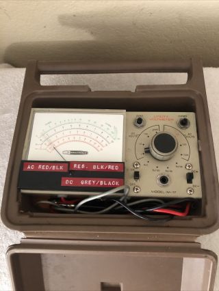 Heathkit Radio Vintage Solid State Voltmeter Model Im - 17