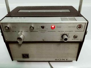 SONY SUPERSCOPE SSA - 905A MINI 3 inch REEL TO REEL RECORDER VINTAGE PORTABLE 2