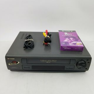 Sharp Vc - A542 Exact Track Heads Ai Picture Vcr 4 - Head Vhs