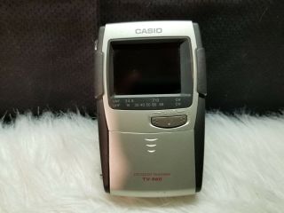 Casio 880 Portable Lcd Color Tv With 2.  3 " Screen