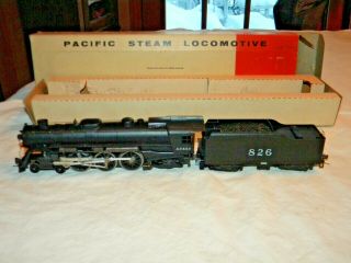 Athearn 1181 Santa Fe 4 - 6 - 2 Pacific Steam Locomotive & Tender 826