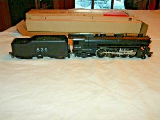 Athearn 1181 Santa Fe 4 - 6 - 2 Pacific Steam Locomotive & Tender 826 5