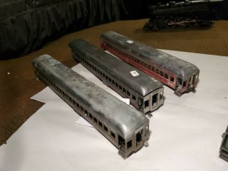 Pre War 00 Scale,  Scale Craft All Metal Pass Cars For Parts/Restore 1930s 4