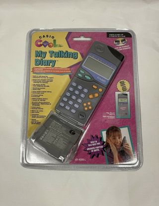 Vintage 90s Casio “my Cool Talking Diary”