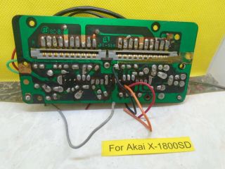 For Akai X - 1800sd Pc Board Main Amp Chassis Rc - 554 (b And C Type)