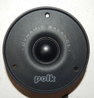 One Polk Sl5001 1 " Soft Dome Tweeter