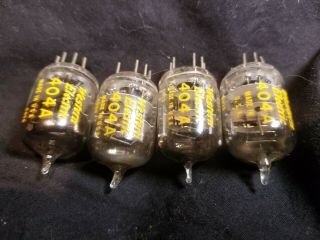 4 Vintage Western Electric 404A Vacuum Tubes 3