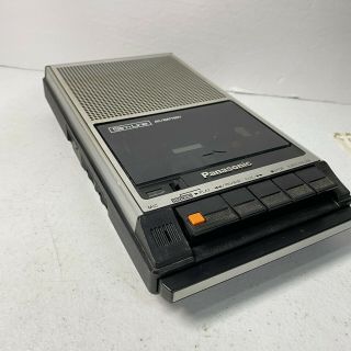Vintage Panasonic Cassette Tape Recorder Slim Line RQ - 2739 2