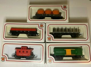 Bachmann Ho Scale Old Timer Freight Set - 5 Cars