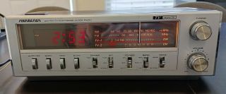Vintage Soundesign Am - Fm - Tv Electronic Clock Radio Model 3772