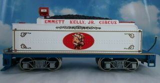 G Scale Bachmann Emmett Kelly Jr.  Circus Sound Tender