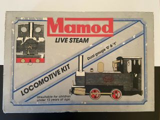 Mamod Live Steam Locomotive Kit Slk1 Dual Gauge 0 & 1 Almost Complete