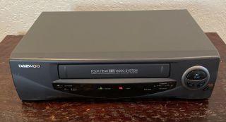 Daewoo Dv - T47n 4 - Head Vhs Vcr Video Cassette Player / And
