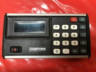 Vintage Casio Mini Calculator Cm - 603