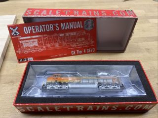Scaletrains Rivet Counter N Scale Tier 4 Gevo Dcc And Sound Bnsf 3726; Stx32005