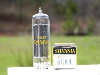A Vintage Sylvania 6ca4/ez81 Nos/nib Vacuum Tube