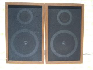 Vintage Wide Range Speaker System Model 0645 8 Ohm 3w