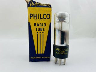 1 Nos Nos Philco 6e5 Radio Magic Eye Vacuum Tube Valve 6e5g Nib