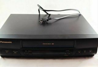 Panasonic Omnivision Pvq - V200 Vcr Vhs Player Recorder No Remote Parts Only